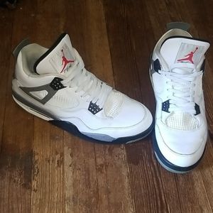 Jordan 4 white cement